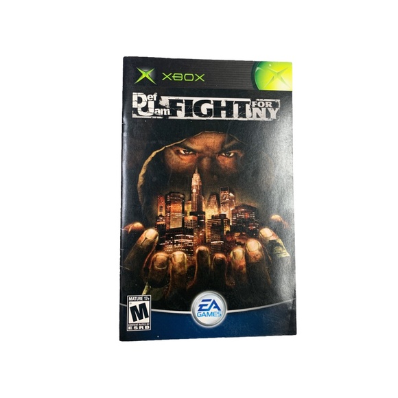 Def Jam: Fight for NY – Original Xbox Game Manual (English) - Picture 1 of 1